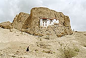 Ladakh - the cave monastery of Shergole